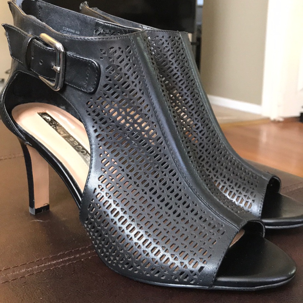 NWOT Audrey Brooke Leather Dress Sandals, 9.5